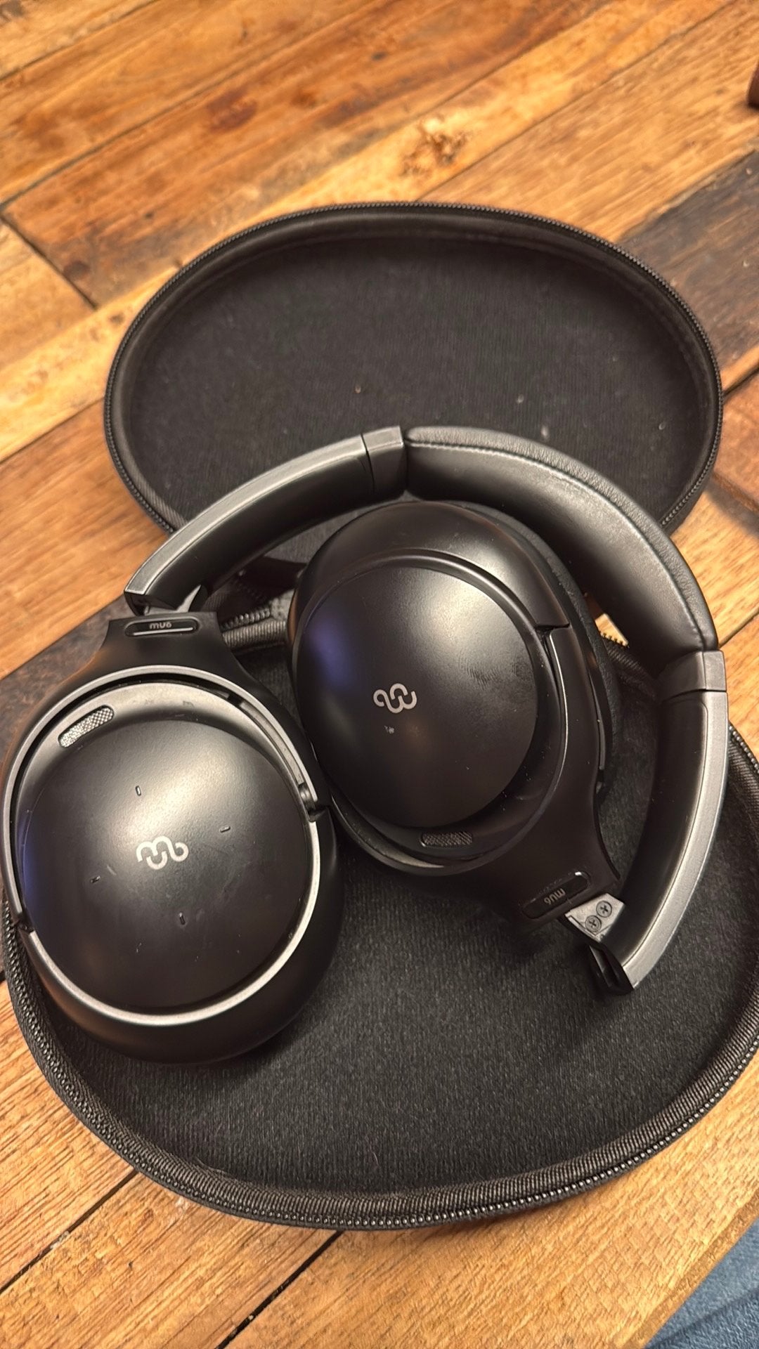 MU6 Space 1 Active Noise Cancelling Headphones, Ophalen of Verzenden, Zo goed als nieuw, Overige merken, Bluetooth