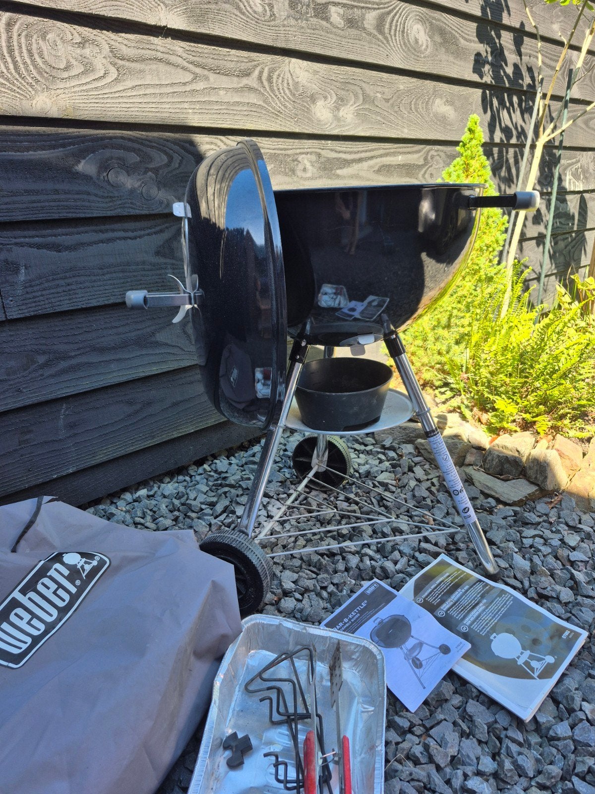 Weber Master BBQ met accessoires, Ophalen, Zo goed als nieuw, Weber, Met accessoires