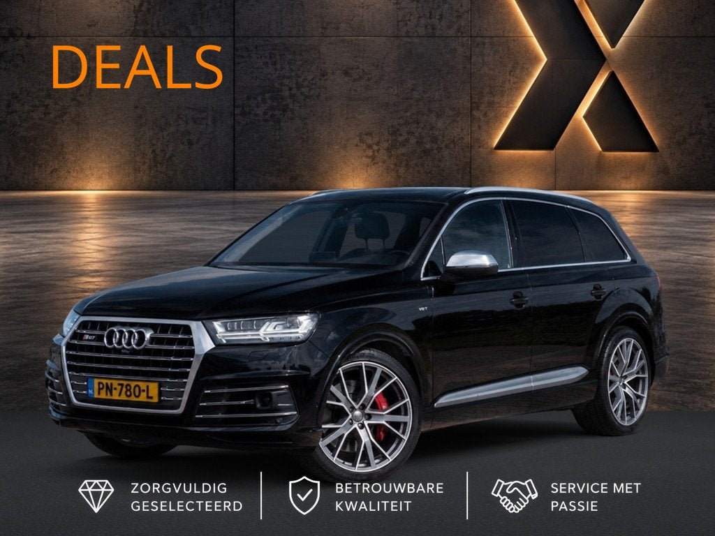Audi SQ7 4.0 TDI quattro Pro Line + 7p | Adaptive cruise | 3, Auto's, SQ7, 435 pk, Gebruikt, 7 stoelen