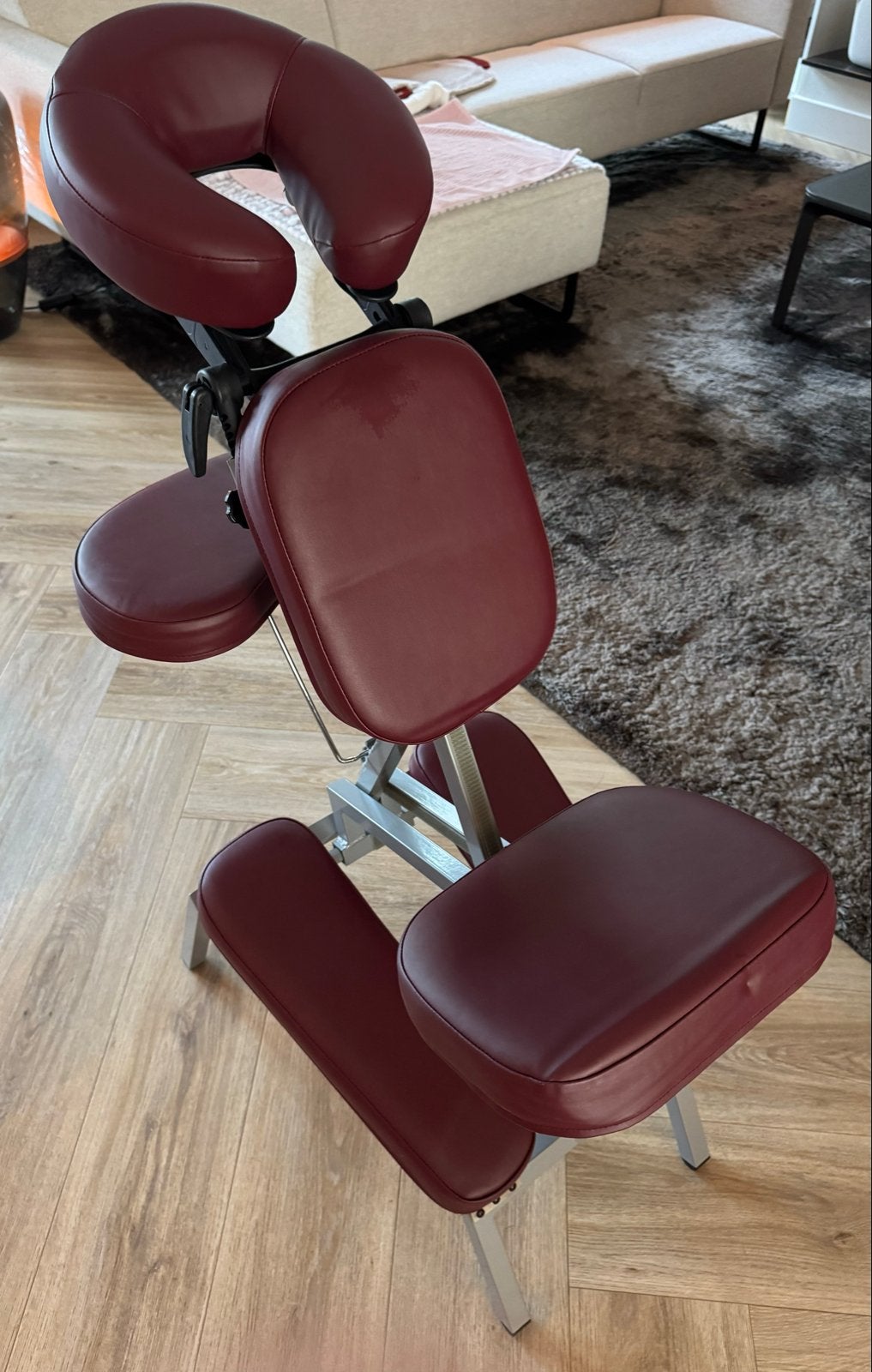 Te koop: mobiele stoelmassage stoel, Sport en Fitness, Massageproducten, Gebruikt, Massagestoel of Kussen, Ophalen