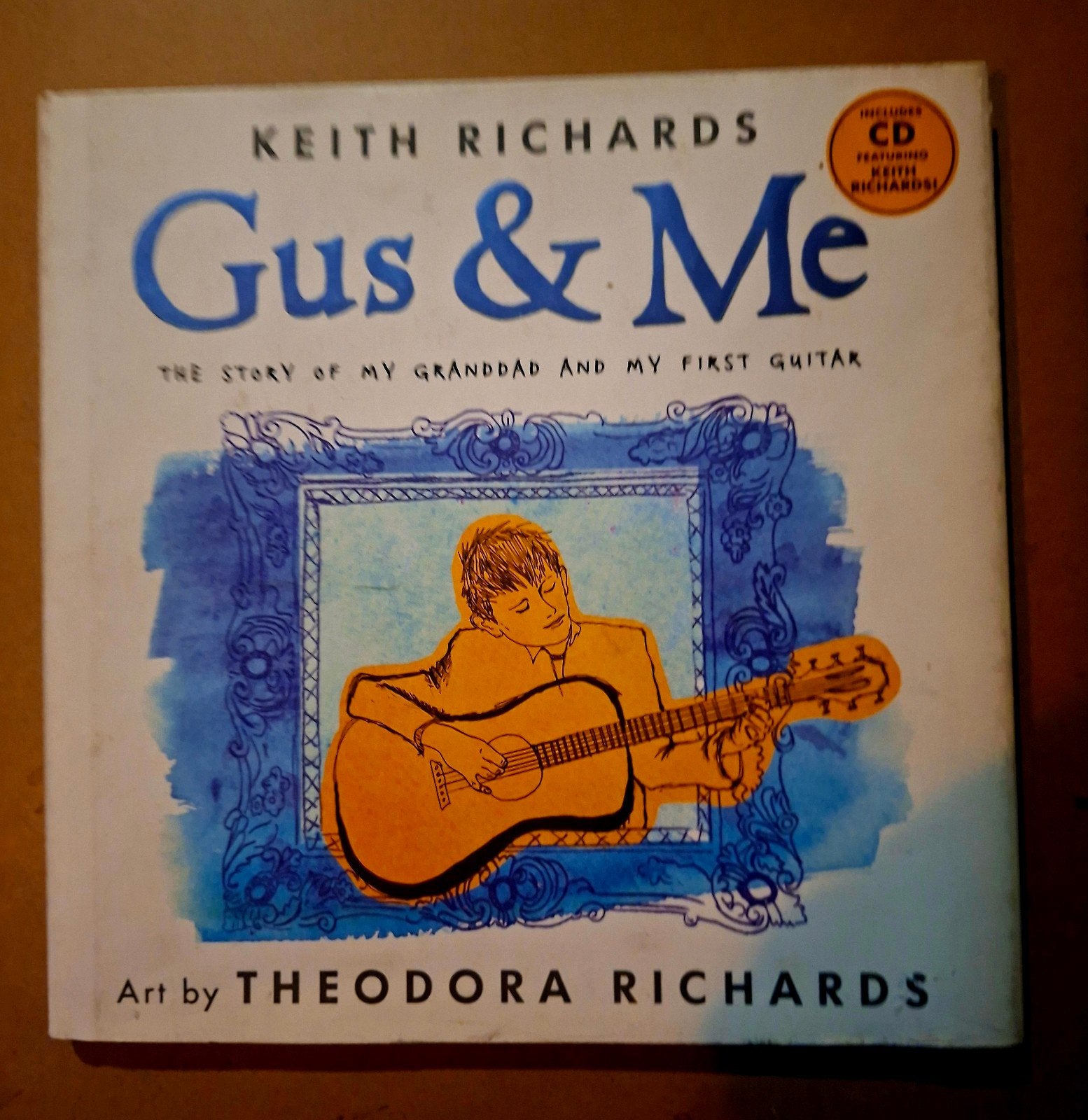 Keith Richards - Gus & Me (incl. CD), Ophalen of Verzenden