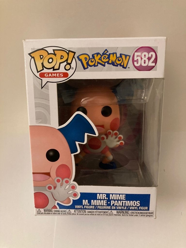 Nieuwe Funko Pop Pokemon Mr. Mime #582, Ophalen of Verzenden, Nieuw