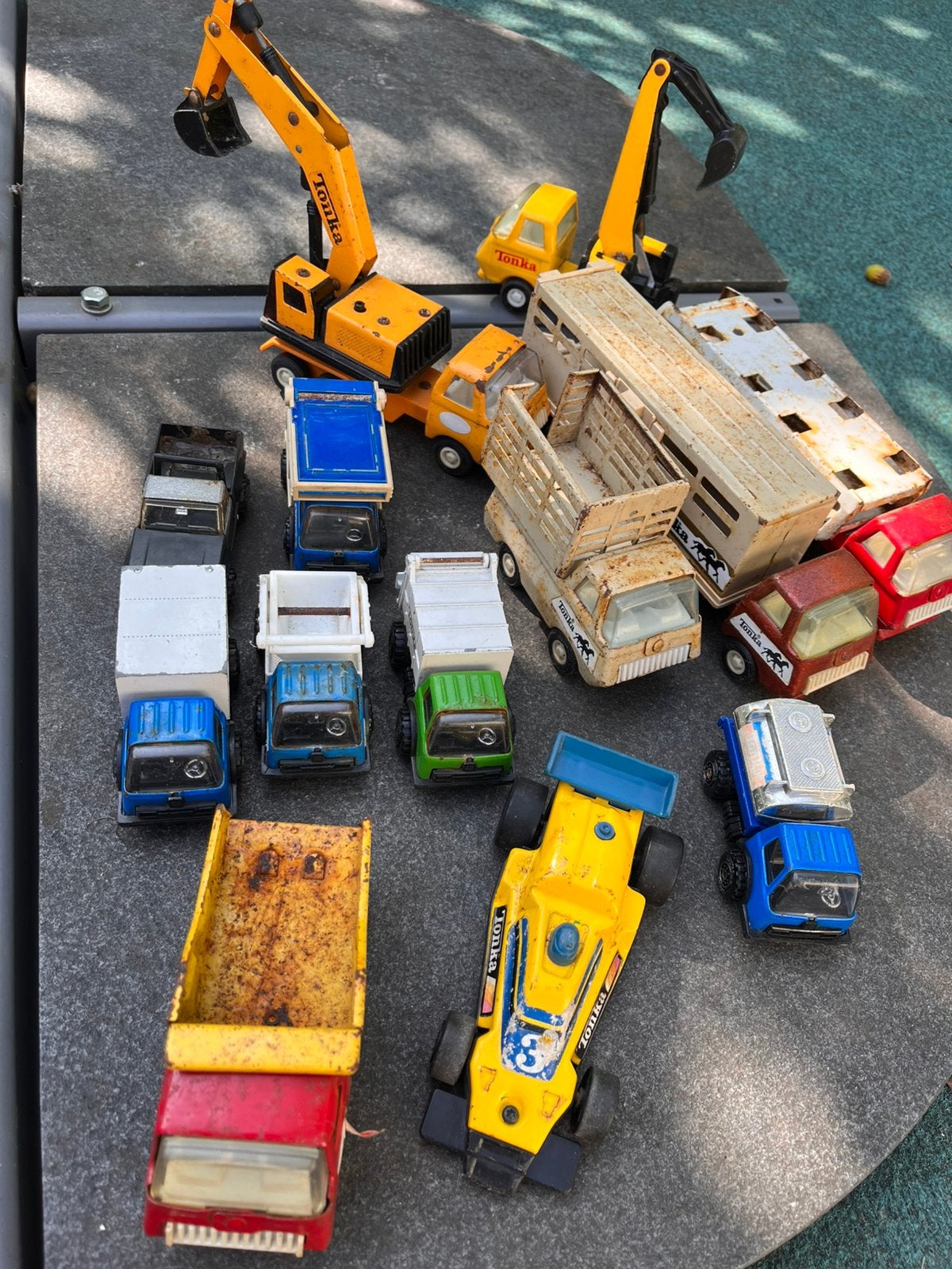 Tonka autos, Ophalen of Verzenden, Gebruikt