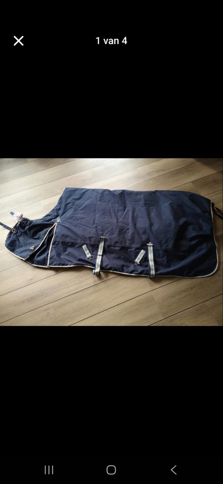 Paardendeken eurostar maat xl, Dieren en Toebehoren, Overige merken, 500 g, Extra Full (XL), Ophalen of Verzenden