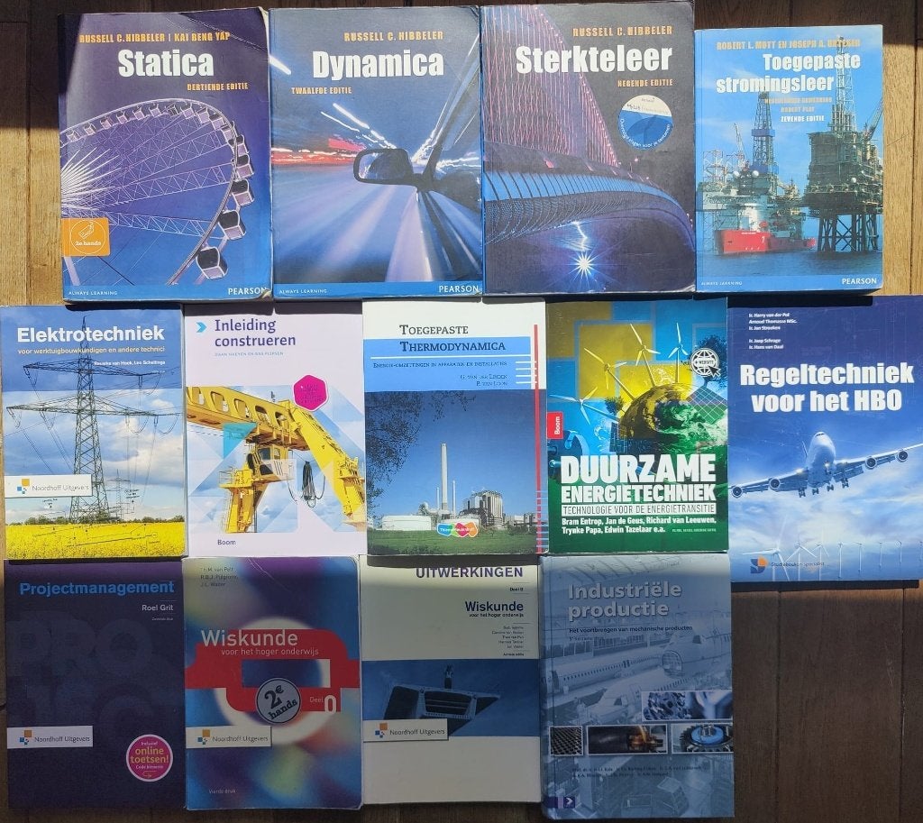 HBO Werktuigbouwkunde / Mechinical Enigneering Studieboeken, Boeken, Studieboeken en Cursussen, Gelezen, Diverse auteurs, Beta