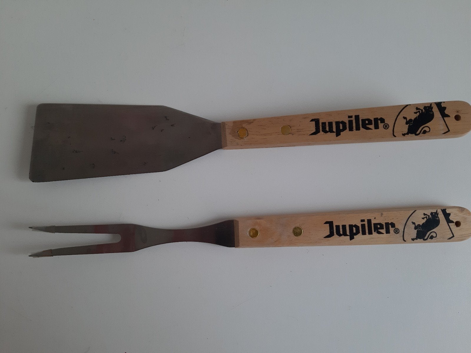 Barbecue bestek lengte 31 CM Jupiler, Ophalen of Verzenden