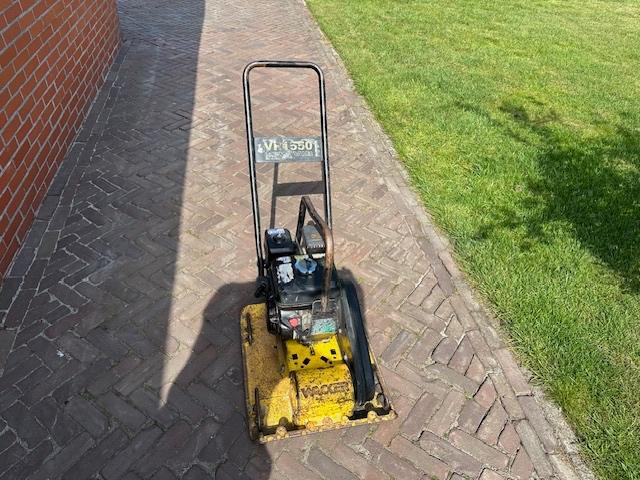 Wacker VP 1550 Trilplaat, Ophalen, Gebruikt
