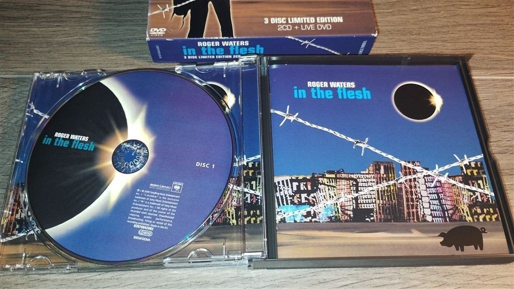 Roger Waters - In The Flesh [2 CD + DVD], Ophalen of Verzenden, Zo goed als nieuw, Poprock