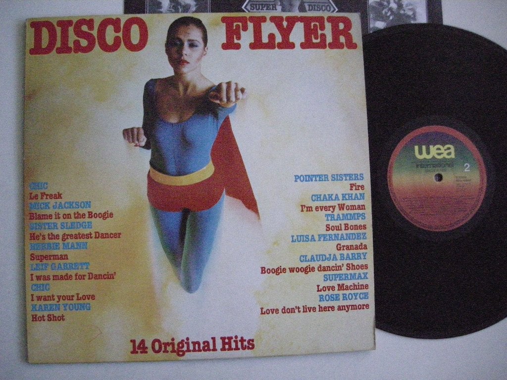 Disco Flyer - LP vinyl zgan, Ophalen, Zo goed als nieuw, 12 inch, LP