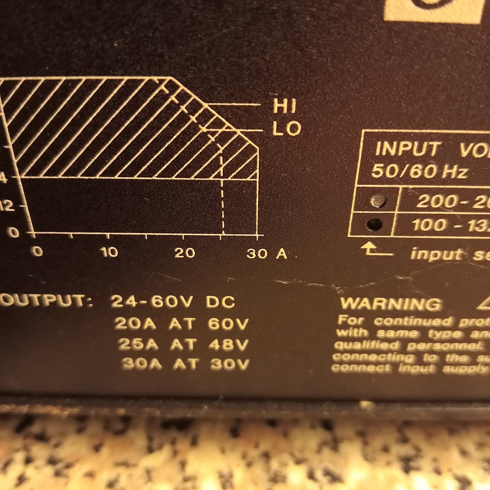 Delta elektronica voeding, Ophalen
