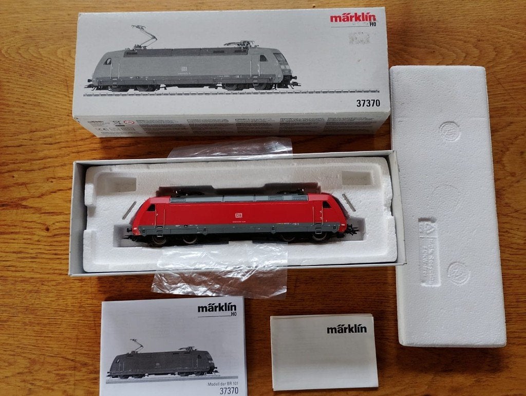 Märklin digitaal 37370 BR101 DB, Wisselstroom, Locomotief, Ophalen of Verzenden, Zo goed als nieuw