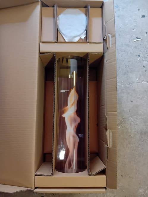 Nieuw in doos bioethanol windlicht lantaarn spin 120 lamp, Overige materialen, Overige merken, Overige typen, Nieuw