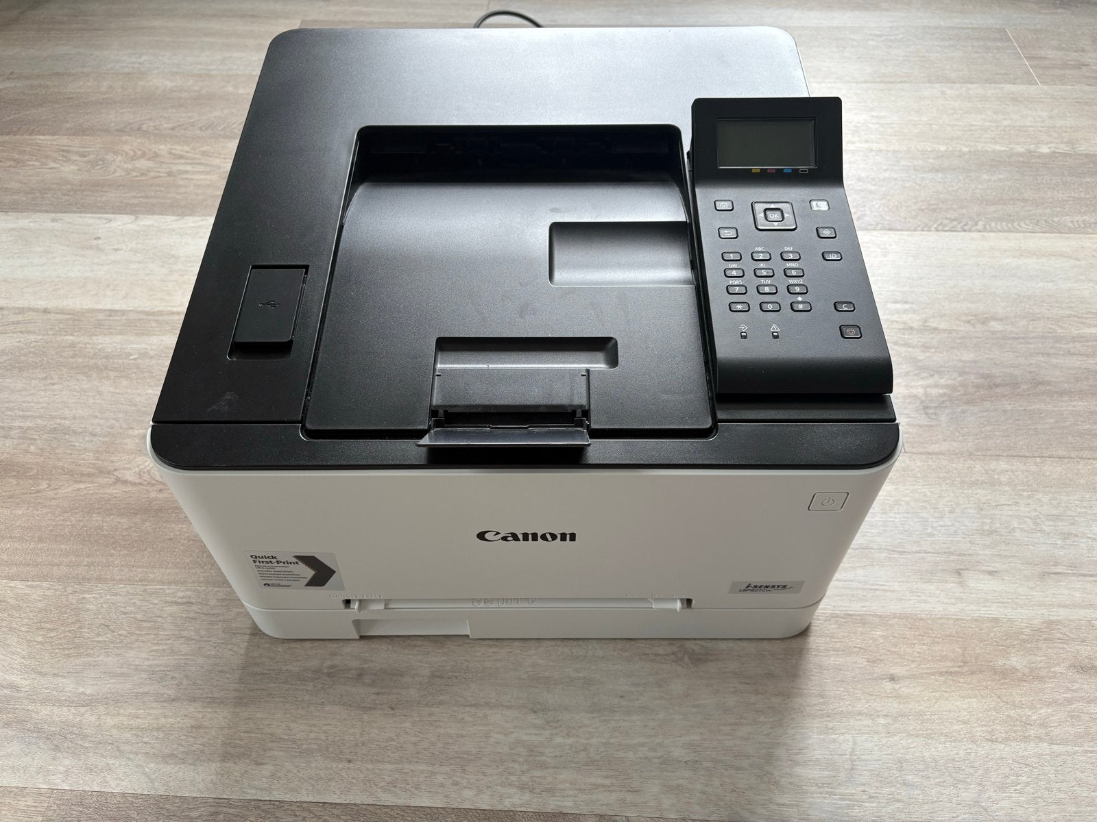 Canon i-SENSYS LBP621Cw Laserprinter - Blauwe strepen, Computers en Software, Ophalen, Gebruikt, Printer, Kleur printen