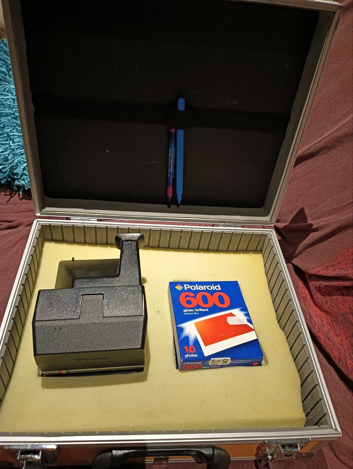 Polaroid camera inclusief koffer, Ophalen, Zo goed als nieuw, Overige modellen