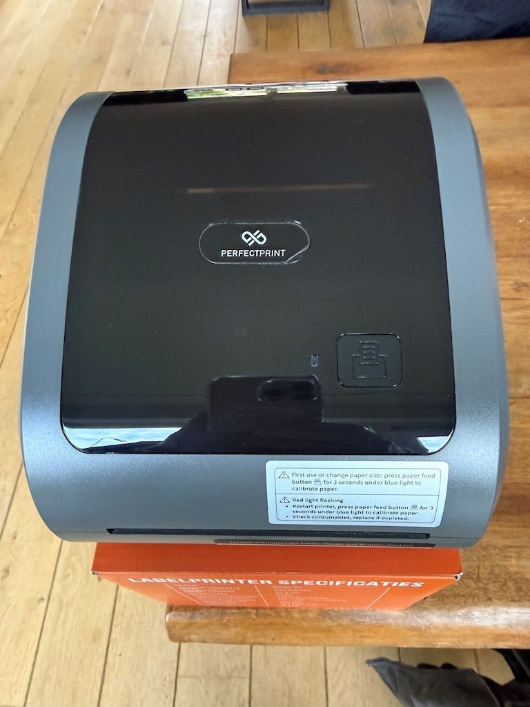 Z.G.A.N. PerfectPrint labelprinter [D520-BT], Ophalen of Verzenden, Zo goed als nieuw, Etiket, Perfect Prrint