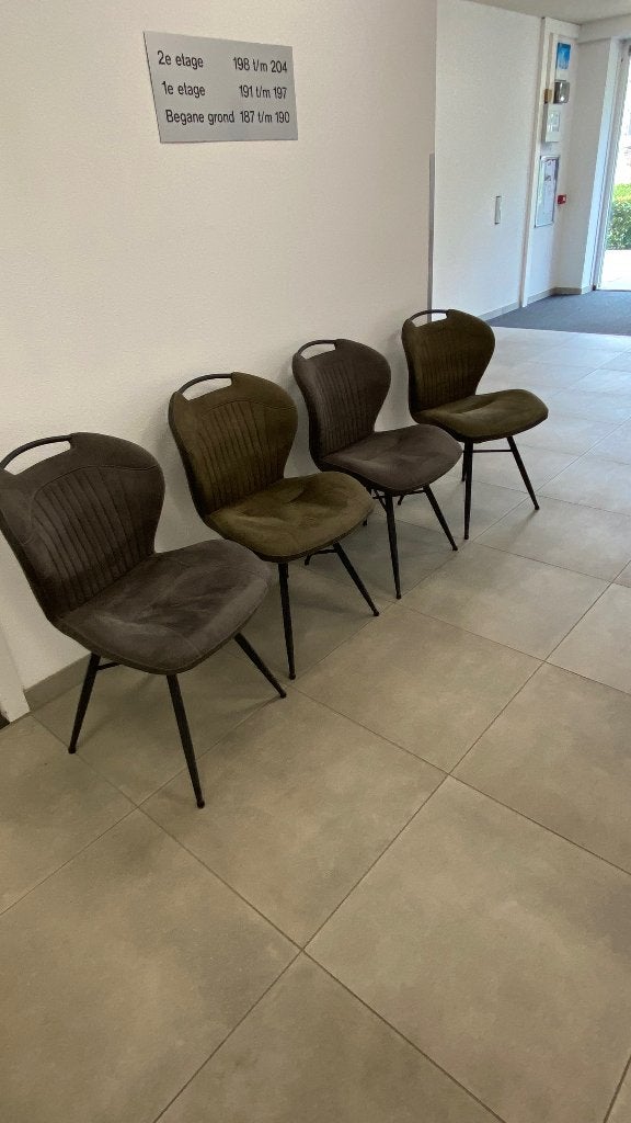 Eethoekstoelen, Ophalen, Overige kleuren, Zo goed als nieuw, Metaal