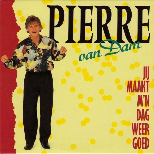 PIERRE VAN DAM CD SINGLE JIJ MAAKT M'N DAG WEER GOED, Cd's en Dvd's, 6 singles of meer, Ophalen of Verzenden, Zo goed als nieuw