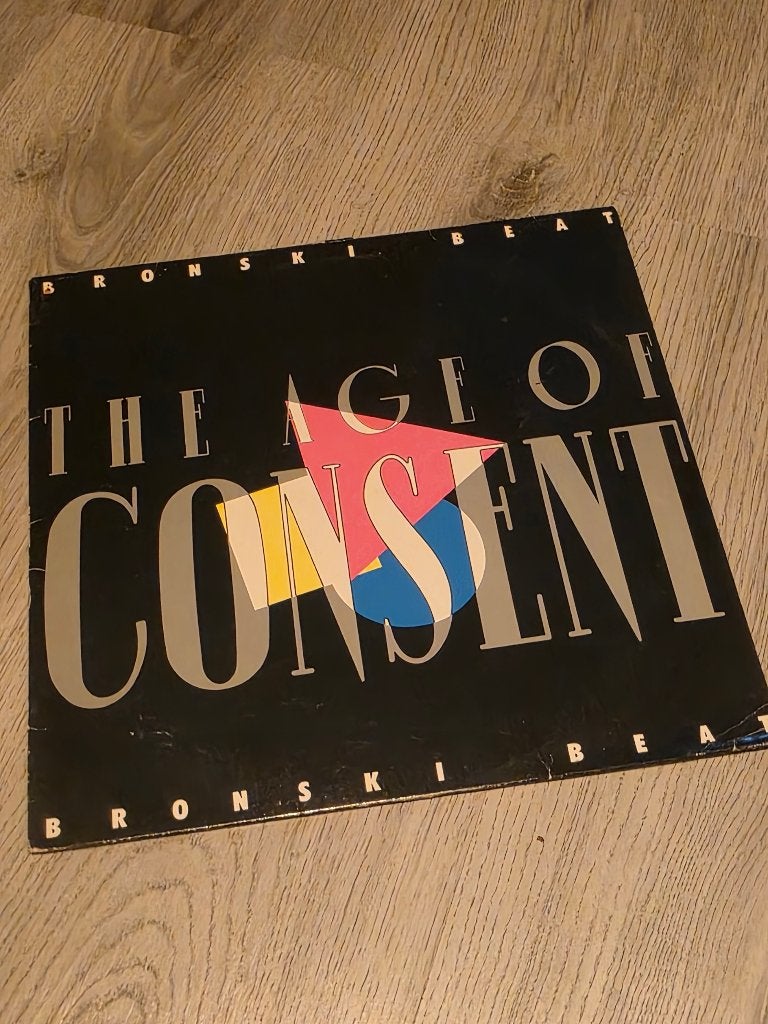 The Age of Consent LP Vinyl Bronski Beat 1984 London Records, LP, Gebruikt, Pop, Ophalen of Verzenden