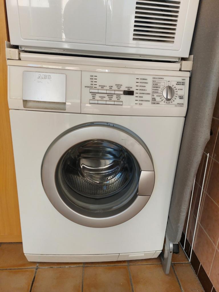 AEG Voorlader Wasmachine, Witgoed en Apparatuur, Ophalen, Gebruikt, Wolwasprogramma, Voorlader