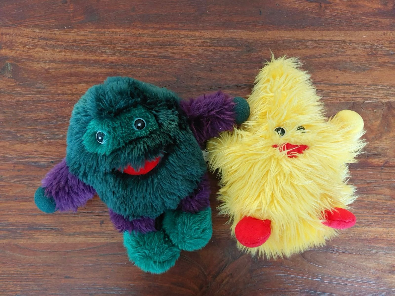 Vintage knuffels Grobbebollen TiTaTovenaar, Groen, Overige typen, Ophalen of Verzenden, Zo goed als nieuw