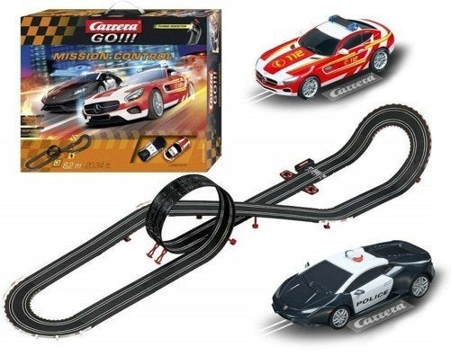 Carrera GO!!! Mission Control racebaan met 2 auto's, Ophalen of Verzenden, Nieuw, Overige typen