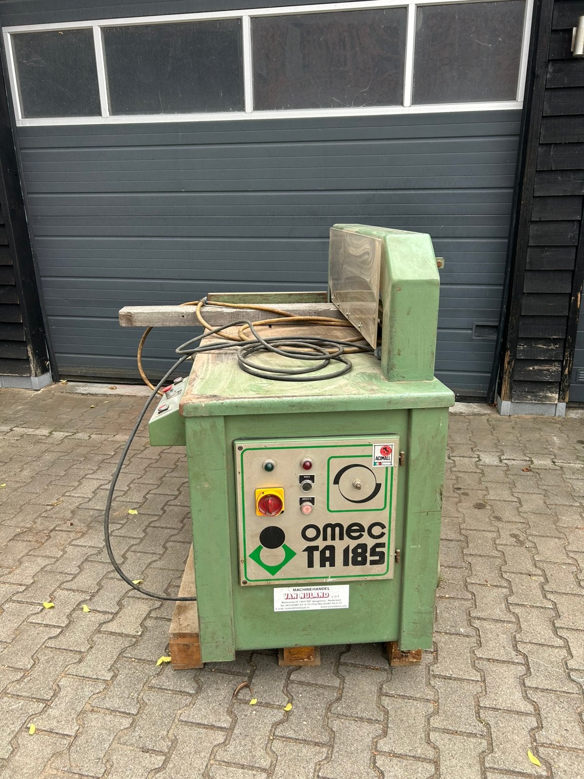 Afkortzaag zaagmachine zagenslijper slijper zagen, Ophalen, Gebruikt, 70 mm of meer, Afkortzaag
