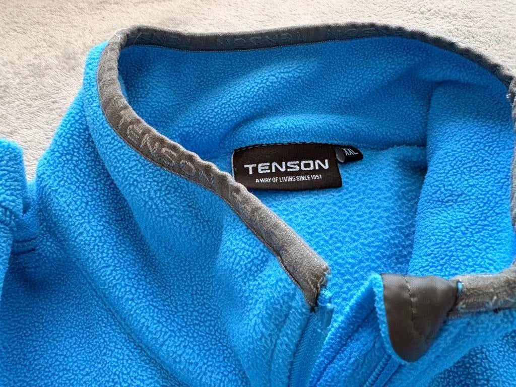 Tenson vest XXL, Ophalen of Verzenden, Zo goed als nieuw, Overige maten, Blauw