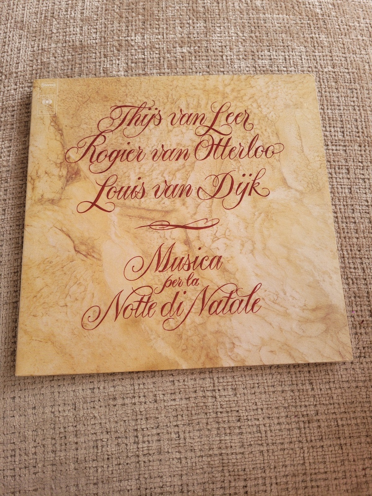 Thijs van Leer - Musica per la Notte di Natale LP, Gebruikt, Overige componisten, Ophalen of Verzenden, Inclusief doosje