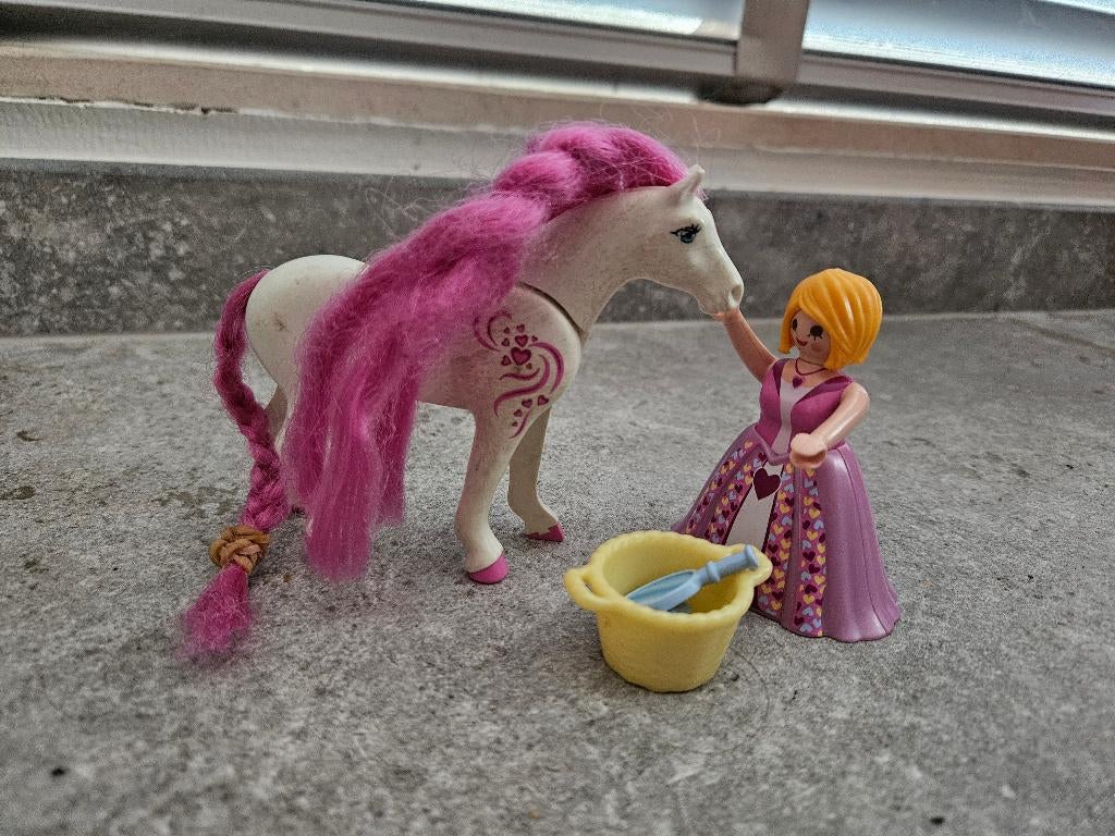Playmobil Prinses Rosalie met paard 6166, Kinderen en Baby's, Speelgoed | Playmobil, Gebruikt, Ophalen of Verzenden