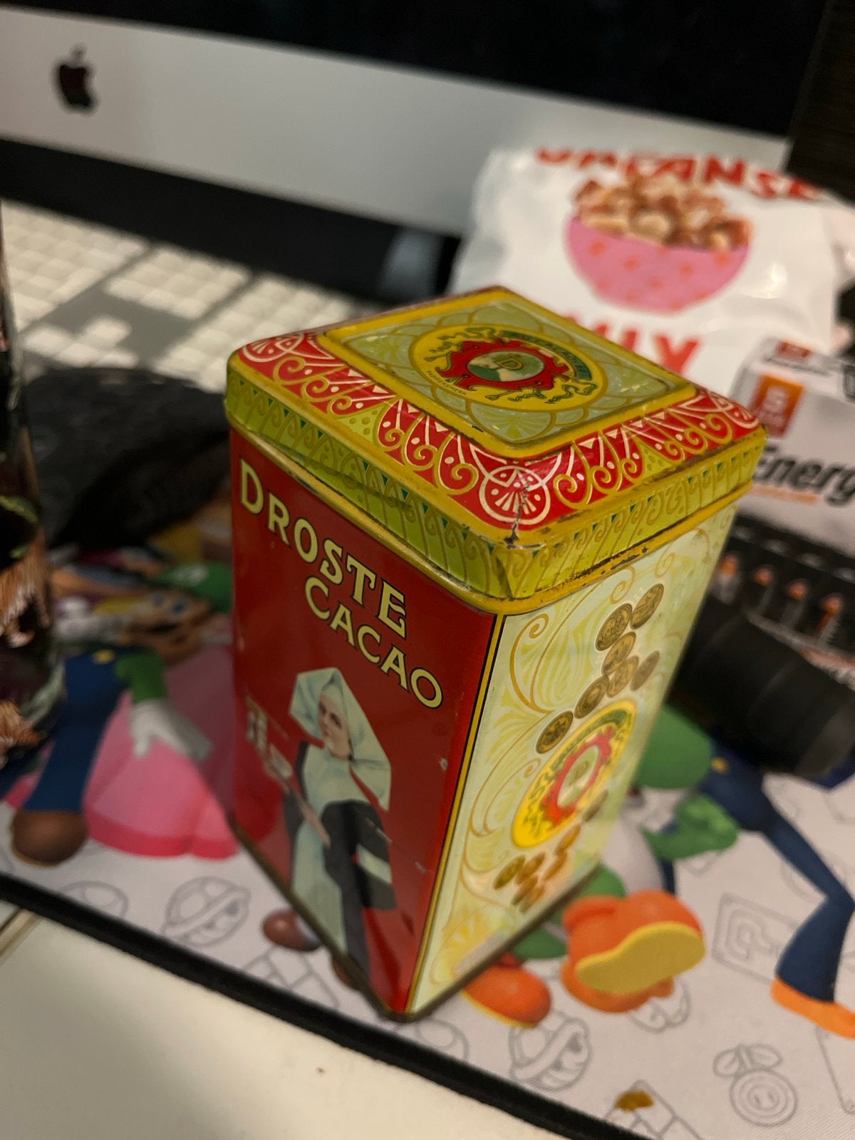 Vintage Droste Cacao Blik, Antiek en Kunst, Ophalen of Verzenden