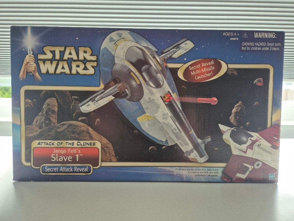 Star Wars Saga 02 Jango Fett's Slave I Secret AttackReveal, Verzamelen, Star Wars, Ophalen of Verzenden, Nieuw, Actiefiguurtje