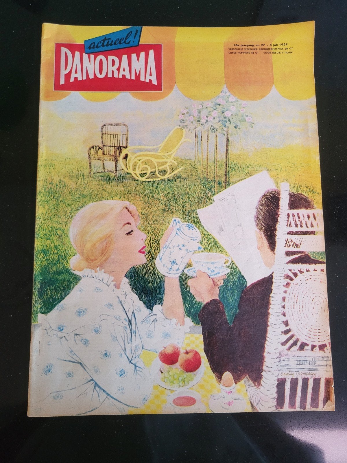 Panorama magazine - 27 juli 1959 - Vintage tijdschrift, Ophalen of Verzenden, Gelezen, Overige typen