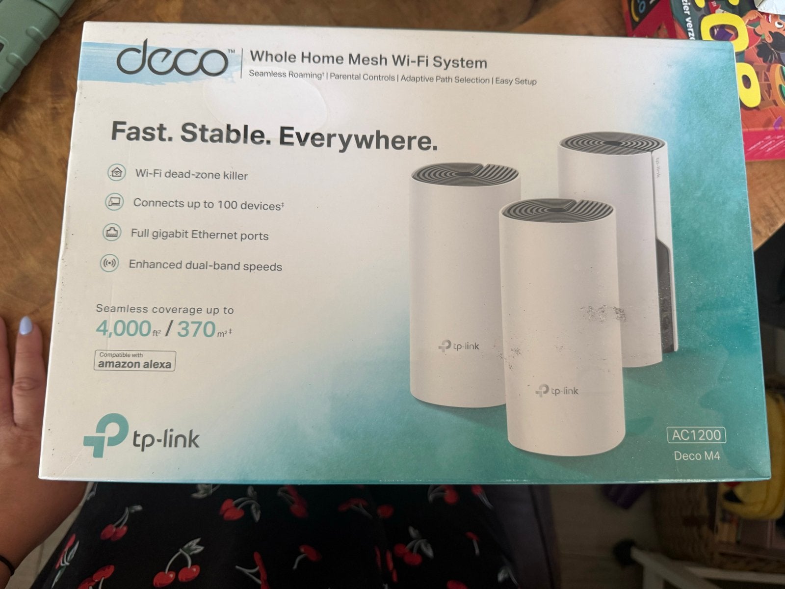 TP-Link Deco M4(3-pack), Computers en Software, WiFi-versterkers, Ophalen of Verzenden, Nieuw, TP-Link