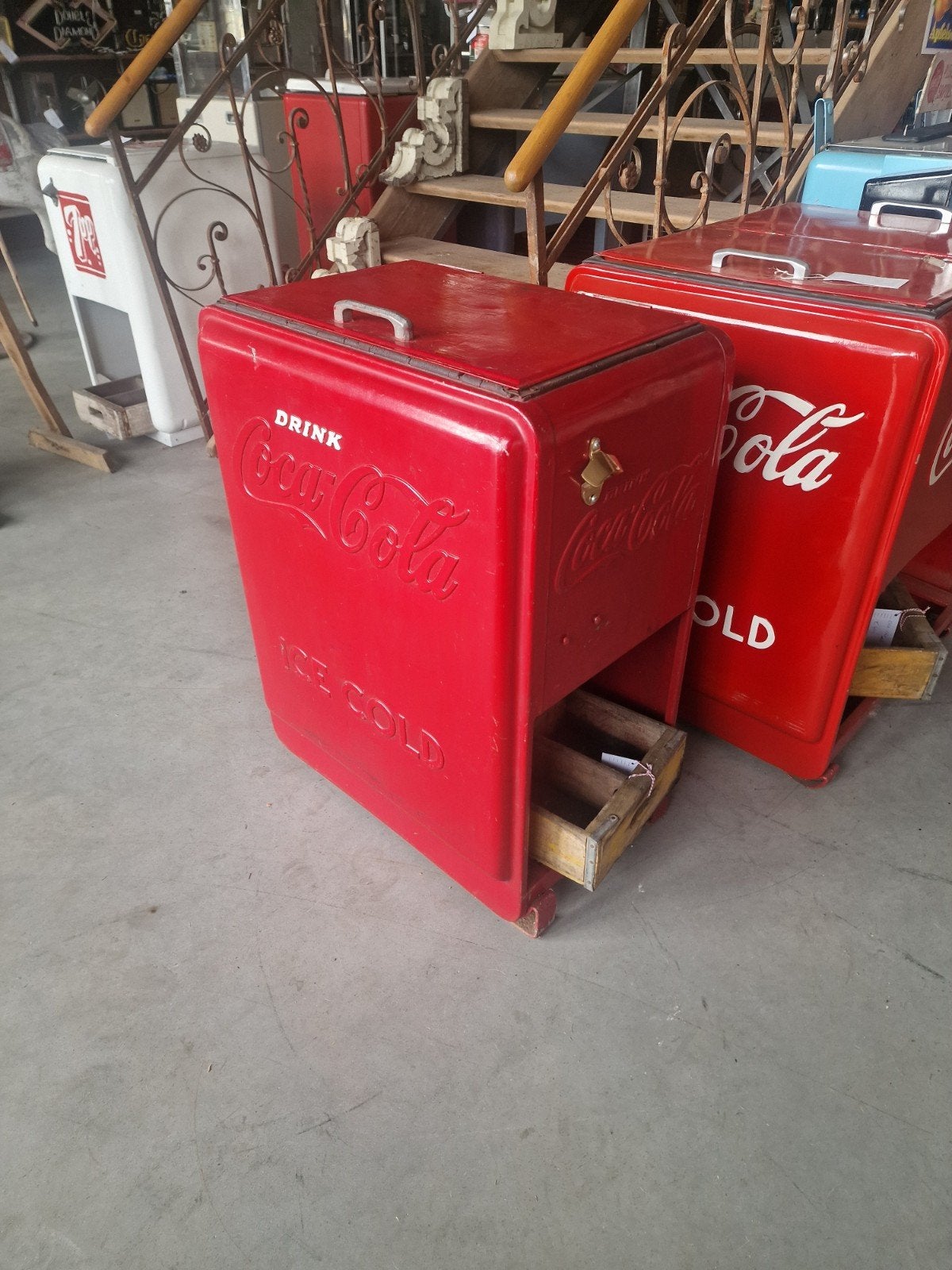 Coca-Cola westinghouse junior cooler, Ophalen, Gebruikt
