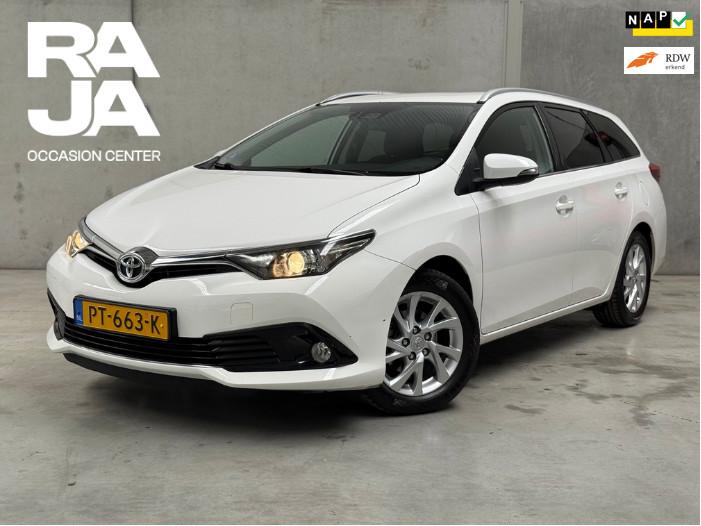 Toyota Auris Touring Sports 1.2T Dynamic Cruise Clima Navi C, Auto's, Euro 6, 4 cilinders, 116 pk, Wit