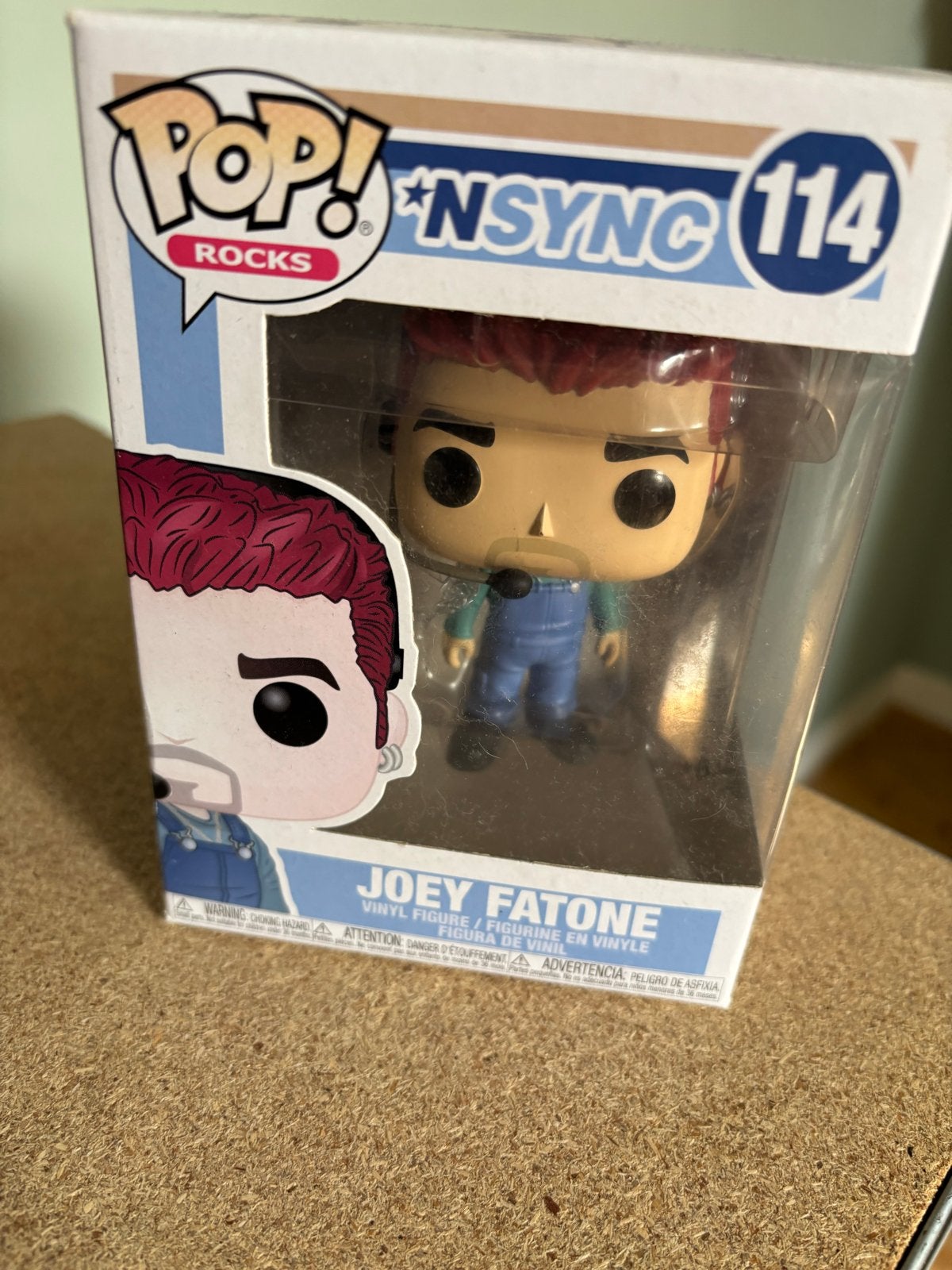 Funko Pop! Rocks: *NSYNC - Joey Fatone #114, Verzamelen, Ophalen of Verzenden, Zo goed als nieuw