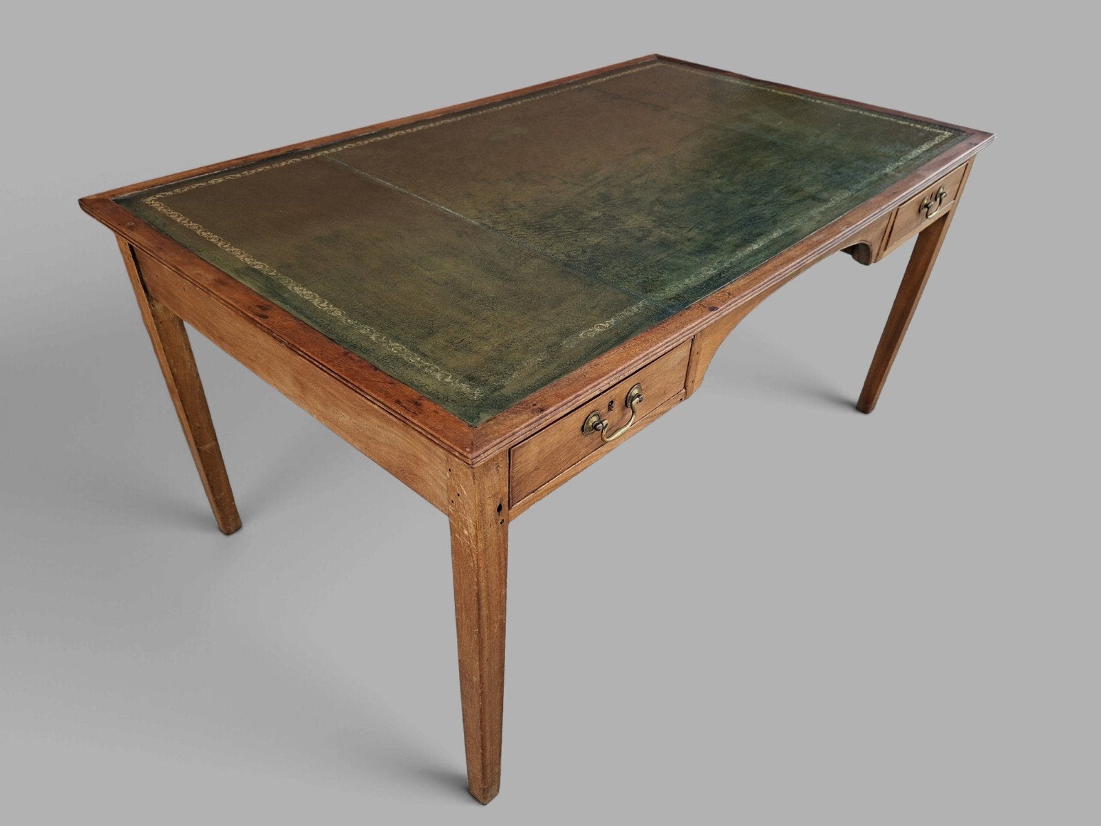 Antieke klassieke schrijftafel bureau desk lichte leeftijdsg