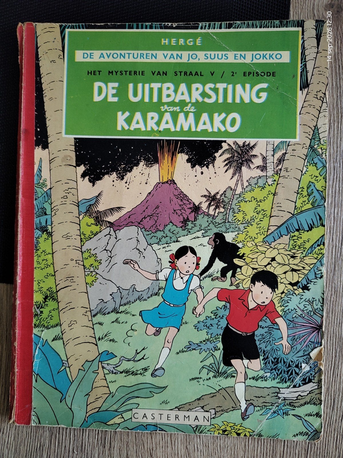 De Uitbarsting van Karamako 1952 - Jo, Suus en Jokko, Boeken, Ophalen of Verzenden
