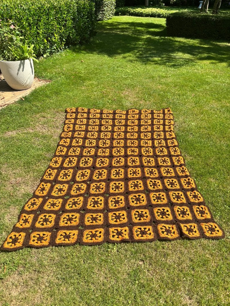 Vintage kleed 200 x 125, Huis en Inrichting, Ophalen, Gebruikt, 200 cm of meer, 200 cm of meer