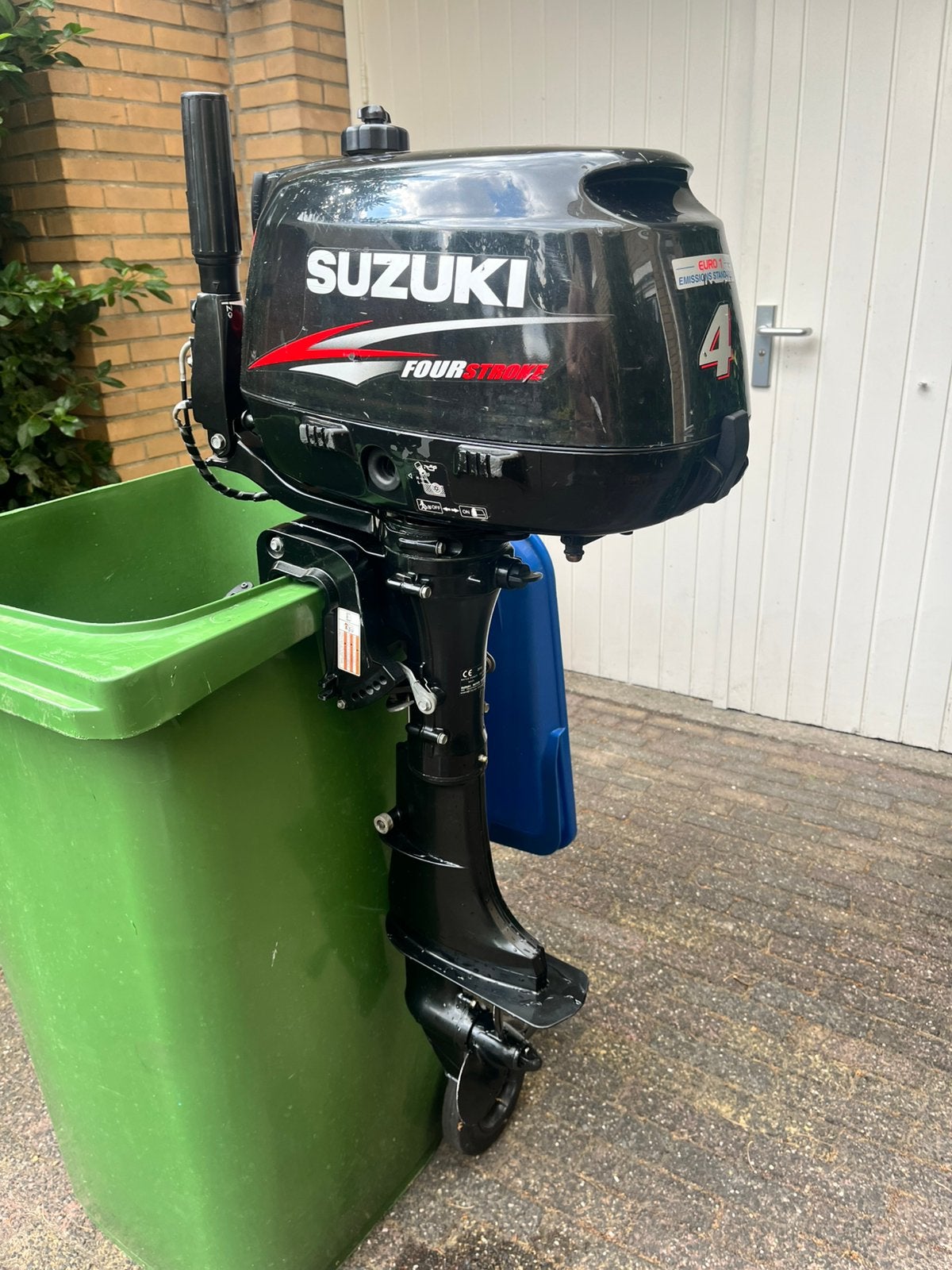 Suzuki 4pk 4-takt Kortstaart 2010 buitenboordmotor, Watersport en Boten, Ophalen, Gebruikt, Motor en Techniek, Motorboot