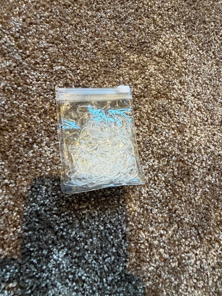 Vacht en elastiekjes set, Ophalen of Verzenden, Nieuw, Kam of Borstel