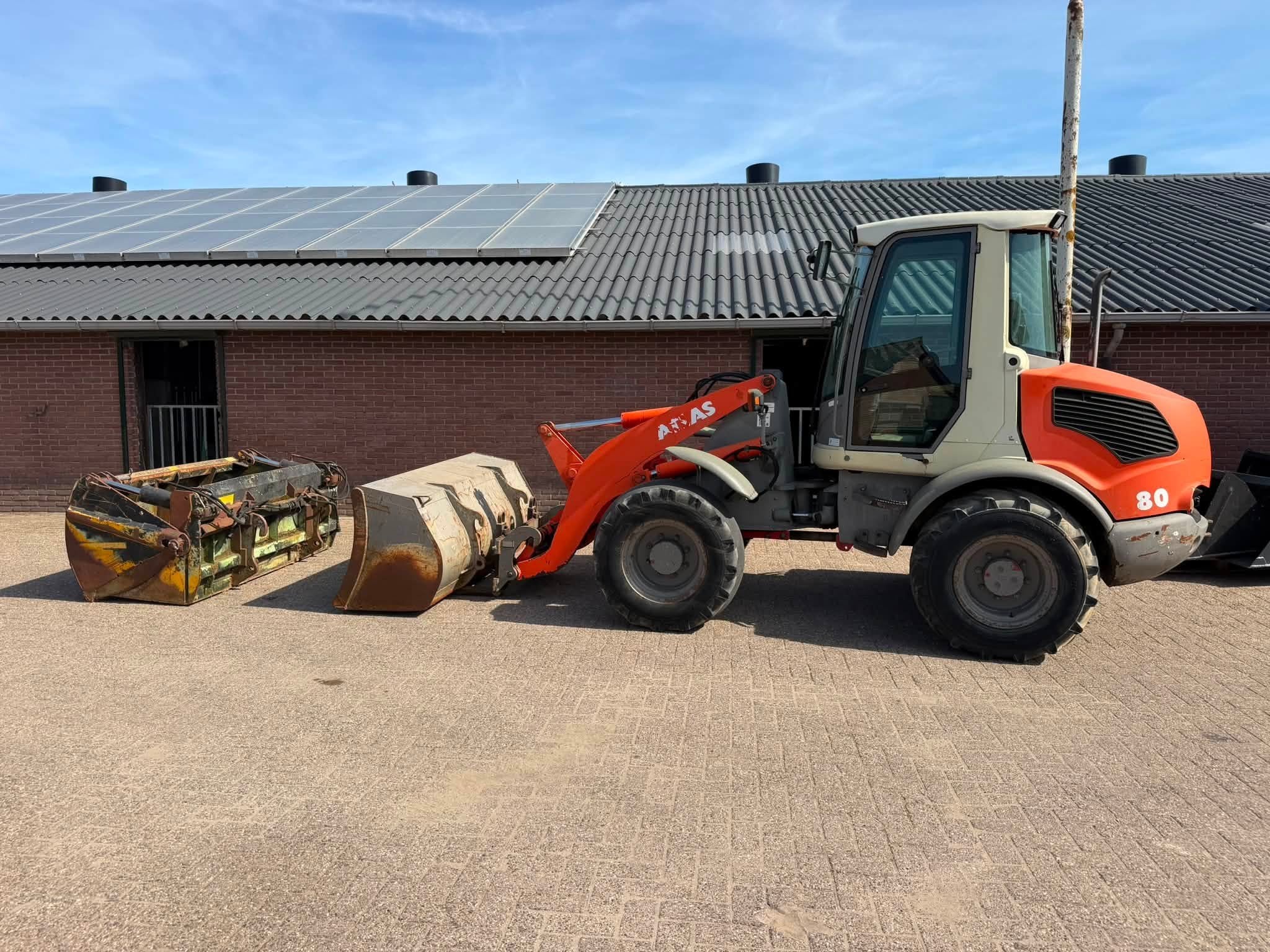 Atlas 80 shovel Loader (bj 2004), Wiellader of Shovel