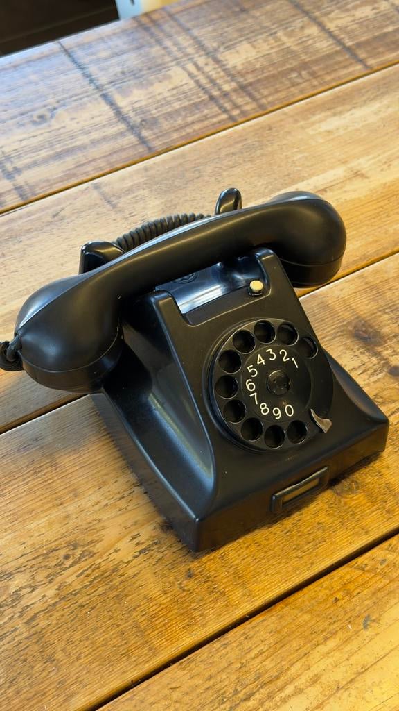 PTT bakelieten draaitelefoon 1959 – Ericsson, Ophalen of Verzenden
