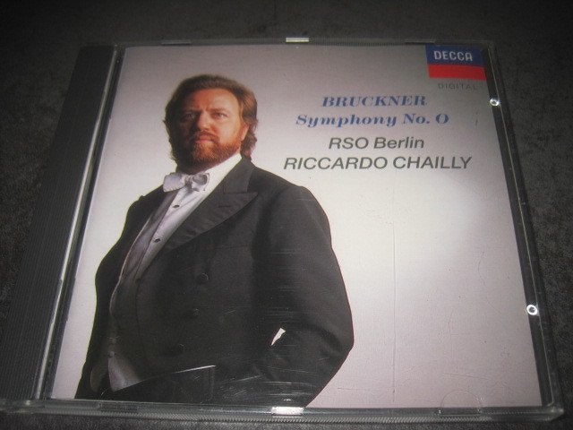 Bruckner Symphony 0 RSO Berlin KCO Chailly op Decca, Cd's en Dvd's, Cd's | Klassiek, Ophalen of Verzenden, Classicisme, Zo goed als nieuw