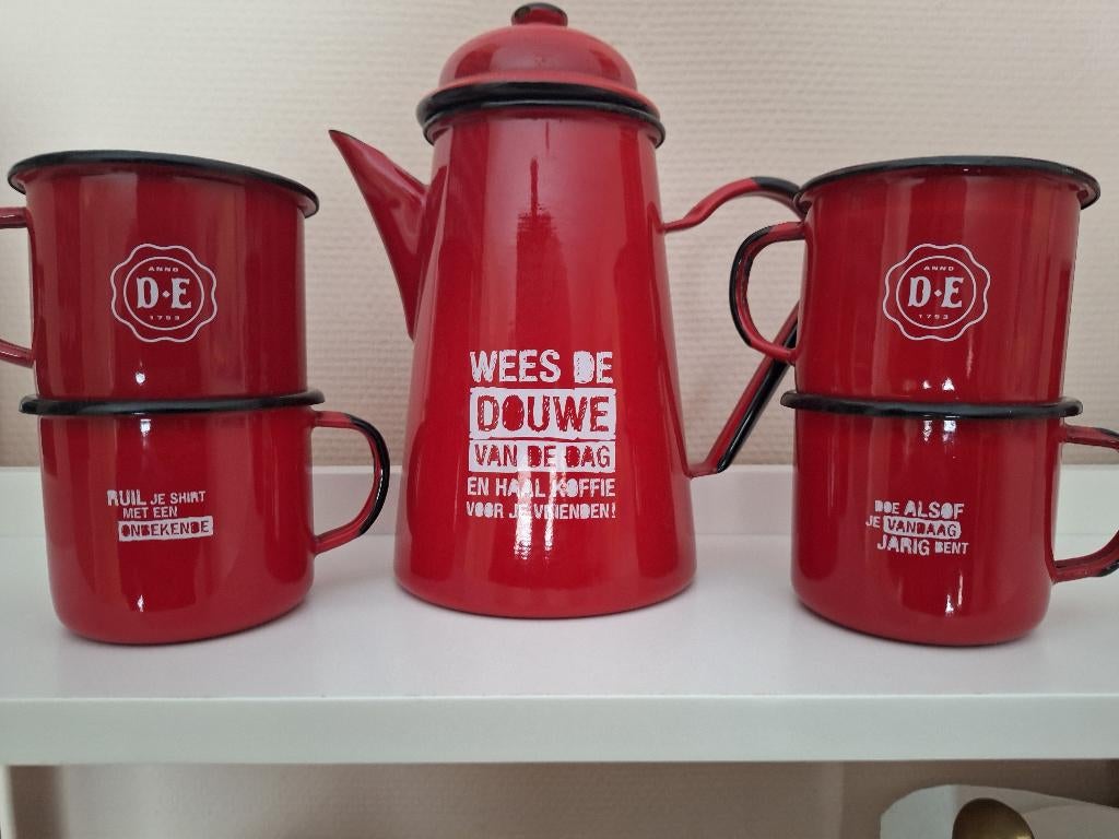Douwe Egberts set Limited Edition Lowlands, Ophalen of Verzenden