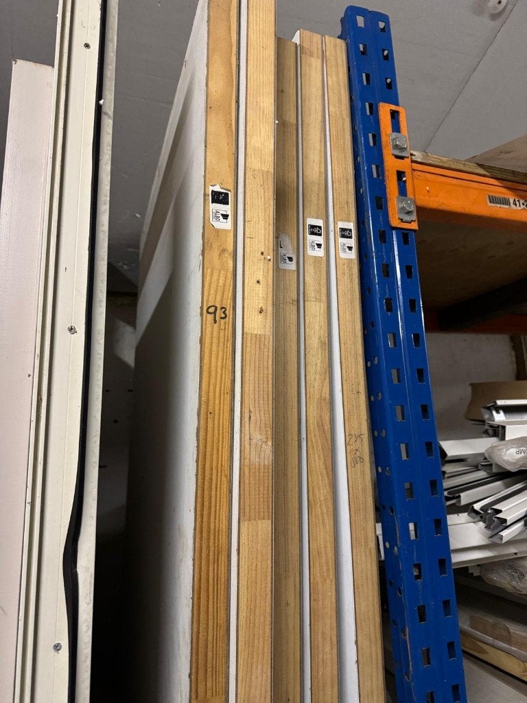 Binnendeuren stomp, Ophalen, 150 tot 200 cm, Hout, 200 cm of meer