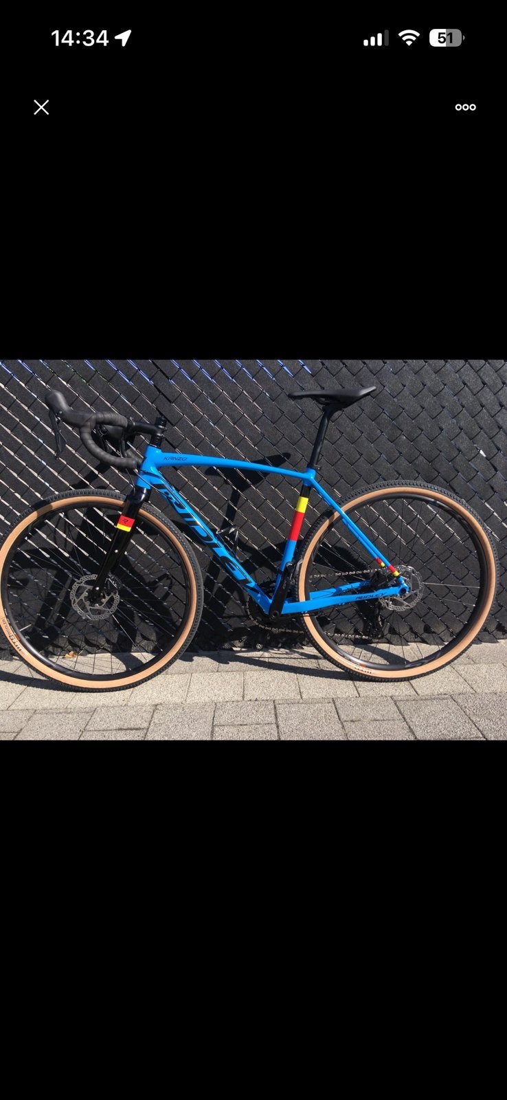 Gravelbike ridley kanzo, Dames, Meer dan 20 versnellingen, Ophalen, Overige merken