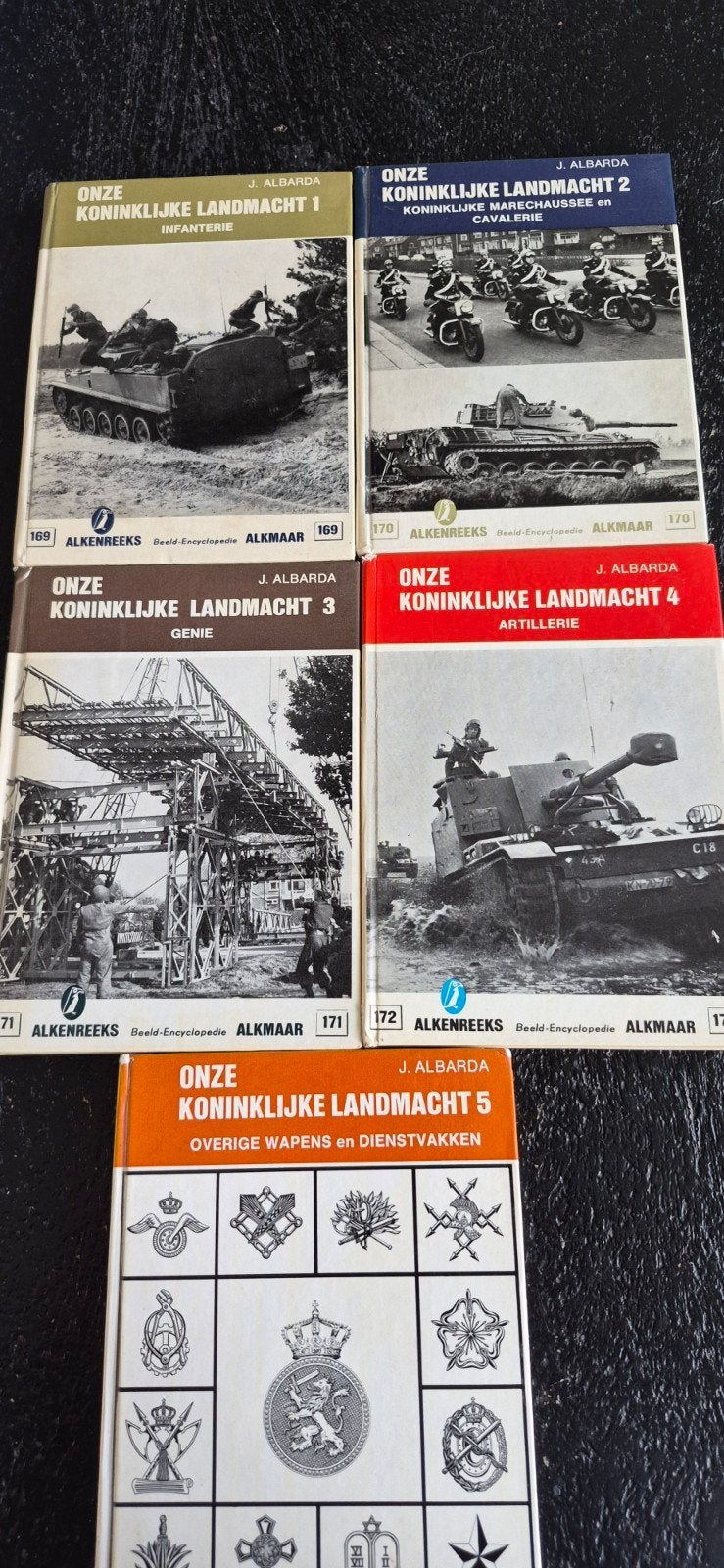 m boeken van de kl, Ophalen of Verzenden, Landmacht, Nederland, Boek of Tijdschrift