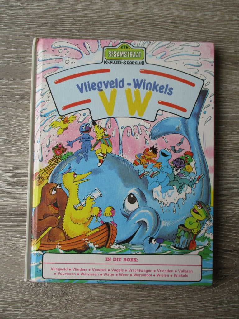 Sesamstraat vliegveld-winkels, Ophalen of Verzenden, Gelezen, Fictie algemeen