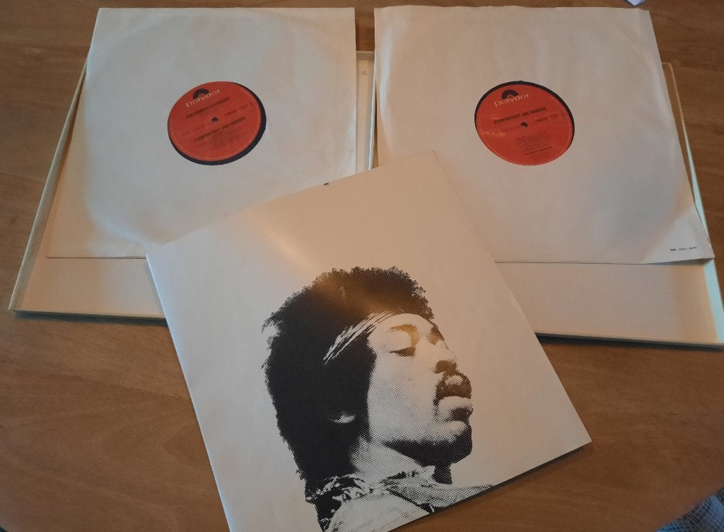 Dubbel album Jimi Hendrix, Cd's en Dvd's, Vinyl | Pop, Gebruikt, Ophalen of Verzenden, Funk, 12 inch
